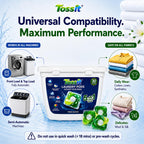 Tossit Laundry Pods (Aqua Fresh + Fresh Bloom)